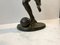 Scandinavian Art Deco Bronze Sculpture of Soccer Player, 1930s, Image 12