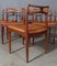 Teak Model 96 Dining Chairs by Christian Linneberg for Johannes Andersen, 1960s, Set of 6 6