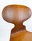 Ant Model 3101 Chair in Teak by Arne Jacobsen, Set of 2 5