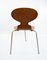 Chaise Ant Modèle 3101 en Teck par Arne Jacobsen, Set de 2 7