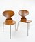 Ant Model 3101 Chair in Teak by Arne Jacobsen, Set of 2, Image 2