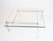 Model PK61 Coffee Table of Glass and Stainless Steel by Poul Kjærholm, Image 2