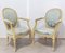 French Louis XVI Open Armchairs, Late 18th Century, Set of 2 2