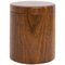 French Cylindrical Wood Box, 1960s 1