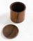 French Cylindrical Wood Box, 1960s, Image 7