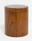 French Cylindrical Wood Box, 1960s 4
