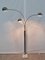 French Arc Floor Lamp in Chrome and Marble, 1970s 6