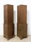 French Mid-Century Yew Wood Showcase Cabinets, Set of 2, Image 9