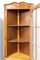 French Mid-Century Yew Wood Showcase Cabinets, Set of 2 3