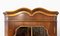 French Mid-Century Yew Wood Showcase Cabinets, Set of 2 4