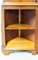 French Mid-Century Yew Wood Showcase Cabinets, Set of 2 2