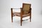 Safari Chair in Oak and Leather, Denmark, 1960s 5