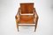 Safari Chair in Oak and Leather, Denmark, 1960s 2