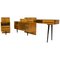 Modular Set of Nightstand and Chest of Drawers by M. Pozar, 1960s, Set of 3 1