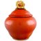 Antique Lidded Jar by Nils Emil Lundstrom for Rörstrand, Early 20th Century, Image 1