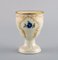 Rose Egg Cups in Hand Painted Porcelain from Rosenthal, Mid-20th Century, Set of 6, Image 3