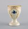 Tasses à Oeufs Rose en Porcelaine Peinte à la Main de Rosenthal, Mid-20th Century, Set de 6 3
