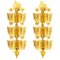 Grandes Appliques Murales par Barovier & Toso, Italie, Set de 2 1