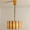 Gold-Plated and Ice Glass Drum Wall Sconce by J.T. Kalmar, Austria 8