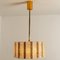 Gold-Plated and Ice Glass Drum Wall Sconce by J.T. Kalmar, Austria 9