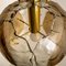 Smoked Glass and Brass Pendant Light from Kalmar, 1970s, Image 16