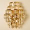 Crystal Glass Wall Sconce by Bakalowits, 1960s 13