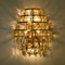 Crystal Glass Wall Sconce by Bakalowits, 1960s 9