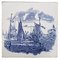 Piastrelle in ceramica blu di Gilliot Hemiksen, Olanda, anni '30, set di 6, Immagine 10