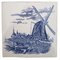 Piastrelle in ceramica blu di Gilliot Hemiksen, Olanda, anni '30, set di 6, Immagine 12