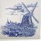 Piastrelle in ceramica blu di Gilliot Hemiksen, Olanda, anni '30, set di 6, Immagine 5