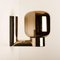 Geometrical Smoked Glass Sconce from Staff, 1970 11