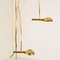 Double Ball Brass Arc Floor Lamp with Adjustable Height by Florian Schulz, 1970, Image 6