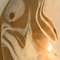 Wandlampe aus Messing & geblasenem Murano Glas 13