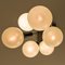 Large Cascade Light with Blown Opaline Glass Balls by Motoko Ishii for Staff, 1970s, Image 11