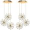 Large Cascade Light Fixtures in the Style of Emil Stejnar, Set of 2 1