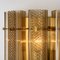 Large Murano Wall Light in Glass and Brass, Image 2