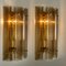 Large Murano Sconce in Glass and Brass, 1970s 4