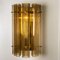 Large Murano Sconce in Glass and Brass, 1970s 2