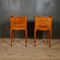 French Cherry Wood Bedside Cupboards, 1920s, Image 1