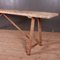 French Oak and Poplar Trestle Table, 1880s 2