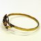 Bracelet en Bronze avec Anneau Amovible, 1960s 4