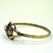 Bracelet en Bronze avec Anneau Amovible, 1960s 6