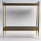 Tables en Bronze et Cuir, 1960s, Set de 2 9