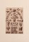 Unknown - Gothic Ornate - Offsetdruck und Lithographie auf Papier - Frühes 20. Jahrhundert 2