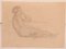 Jean Delpech - Nude - Original Pencil on Paper - 1930s 1