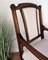 Italian Carved Walnut Wood Armchair, 1930s, Image 4