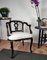 19th Century Italian Baroque Carved Wood Armchair, Set of 2 3