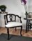 19th Century Italian Baroque Carved Wood Armchair, Set of 2, Image 3