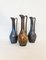 Mid-Century Ceramic Vases by Gunnar Nylund for Rörstrand, Sweden, Set of 3 2