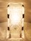 Lampada da tavolo Mid-Century in vetro pressato, Immagine 5